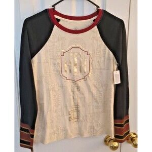 NWT Disney Hollywood Tower of Terror Hotel Long Sleeve Shirt Size XS Disney Park